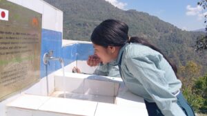 सफा पानी र शौचालयले विद्यार्थीमा खुसी, जापानको सहयोगमा बनेका संरचना हस्तान्तरण