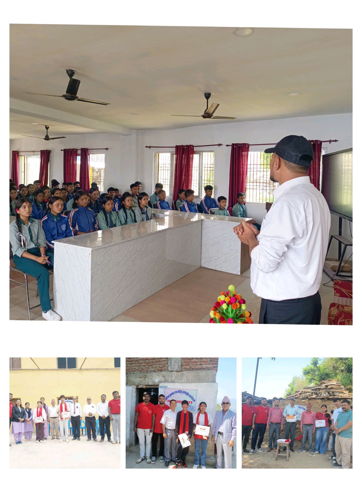 एसइइमा उत्कृष्ट नतिजा ल्याउने विद्यार्थीलाई धनगढी ट्रेनिङ सेन्टरद्वारा सम्मान तथा पुरस्कार वितरण